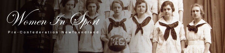 Women In Sport : Pre-Confederation Newfoundland